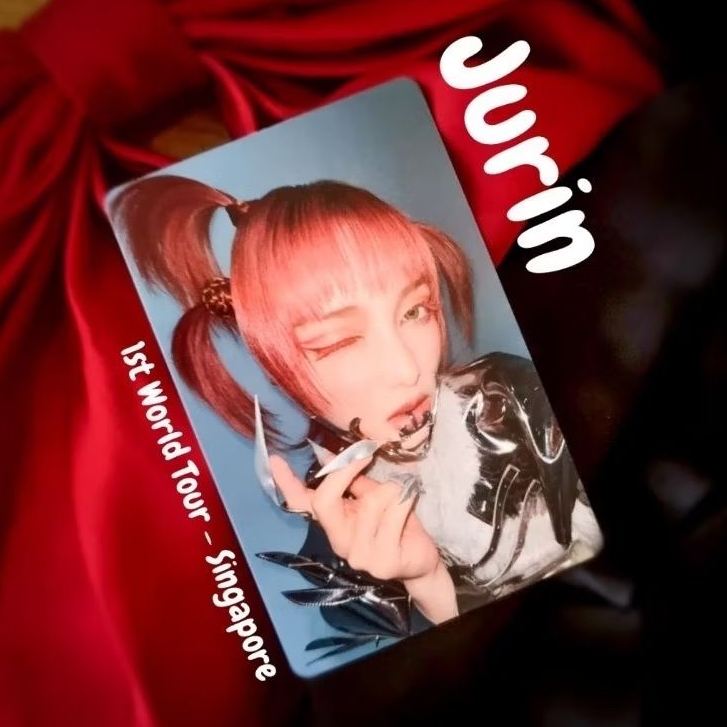 XG Photocard Official (1st World Tour) JURIN