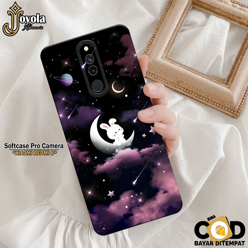JOYOLA Case XIAOMI REDMI 8 - Fahion Case Kartun - Softcase XIAOMI REDMI 8 - Pro Camera - Casing XIAO