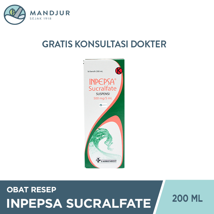 INPEPSA SIRUP 1 BOTOL @ 200 ML