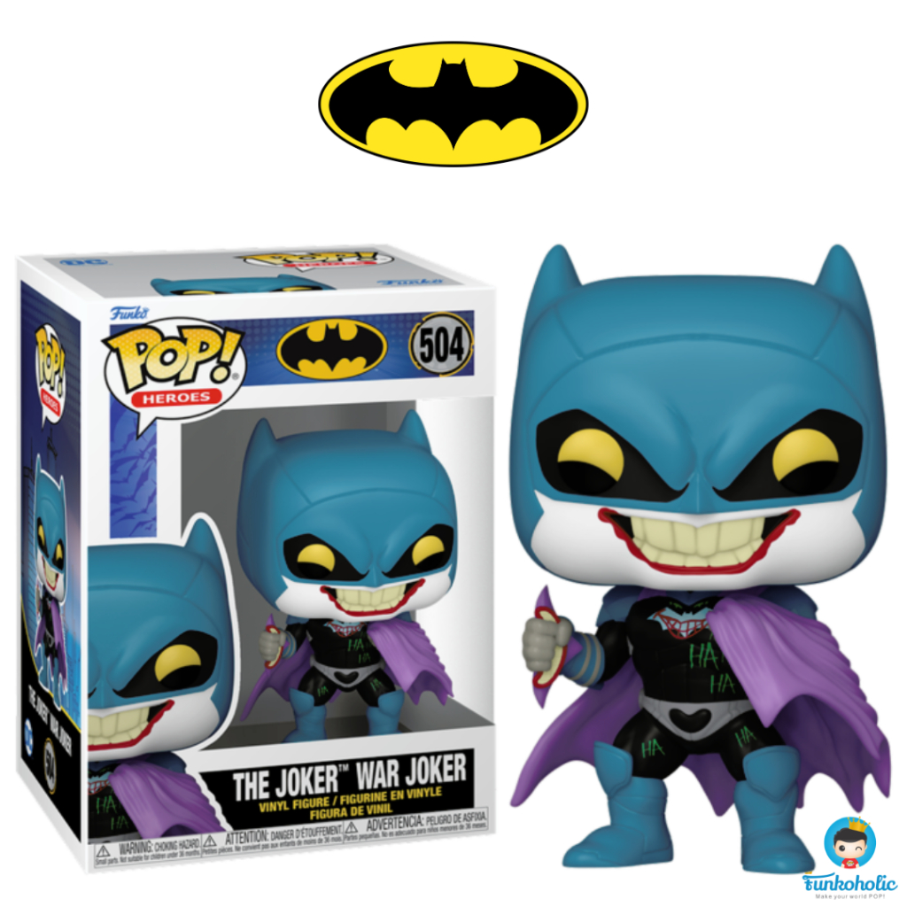 Funko POP Batman: War Zone - The Joker War Joker #504