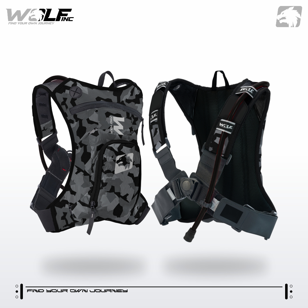 Tas Hydropack / Tas Hydrobag Enduro Trail Adventure Wolf Inc Buckheaven Camo 5.5
