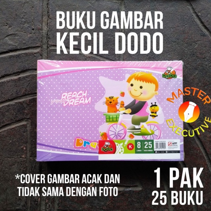 

Pak 25 Buku Dodo Buku Gambar Kecil Drawing Book Menggambar KODE G5W7