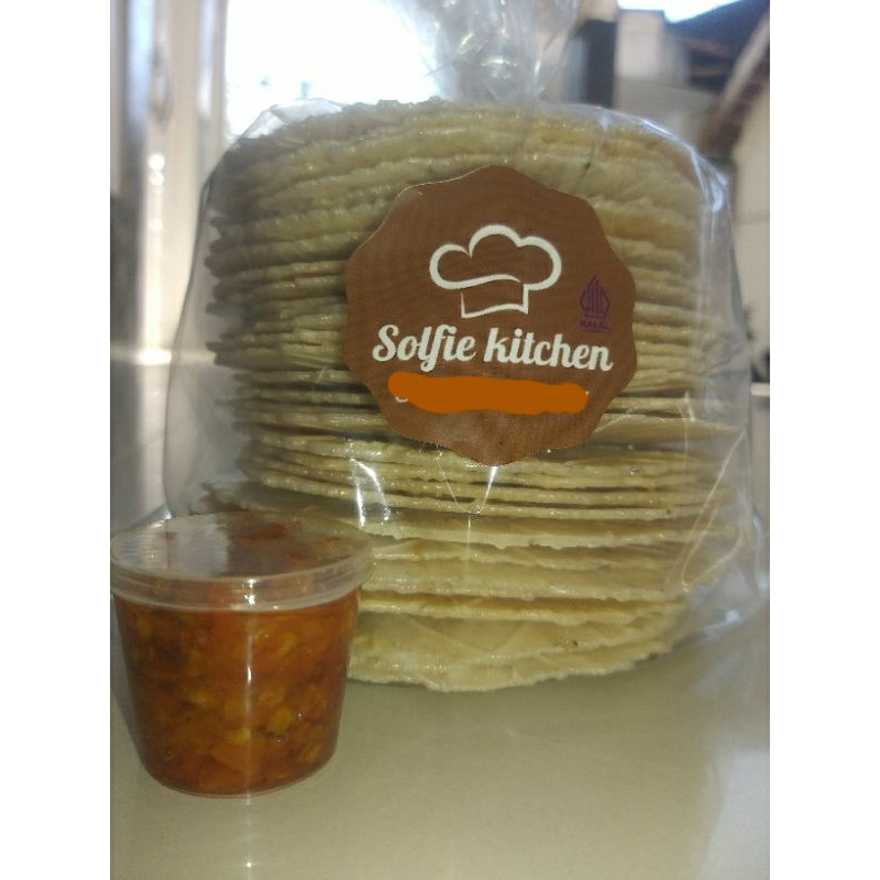 

Pentol ikan Gepek kriuk renyah isi 25 free sambal pedes | Camilan Pentol ikan Gepek gurih | Solfieshop