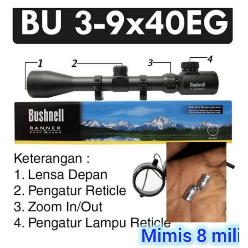teleskop bushnell  8 mili