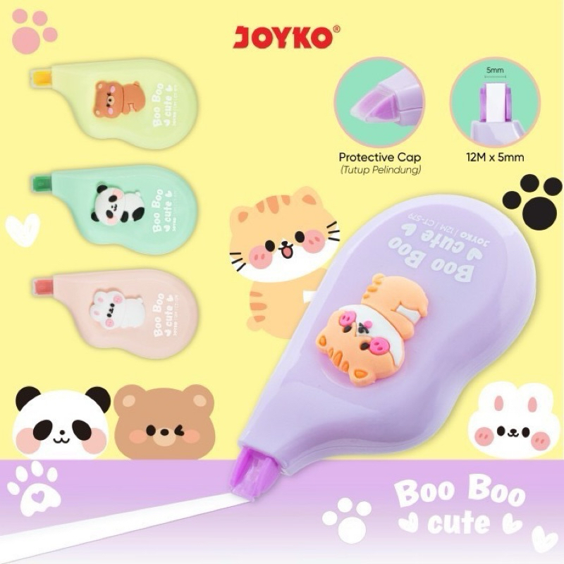 

JOYKO CORRECTION TAPE CT-579 | PITA KOREKSI | TIPE X KERING