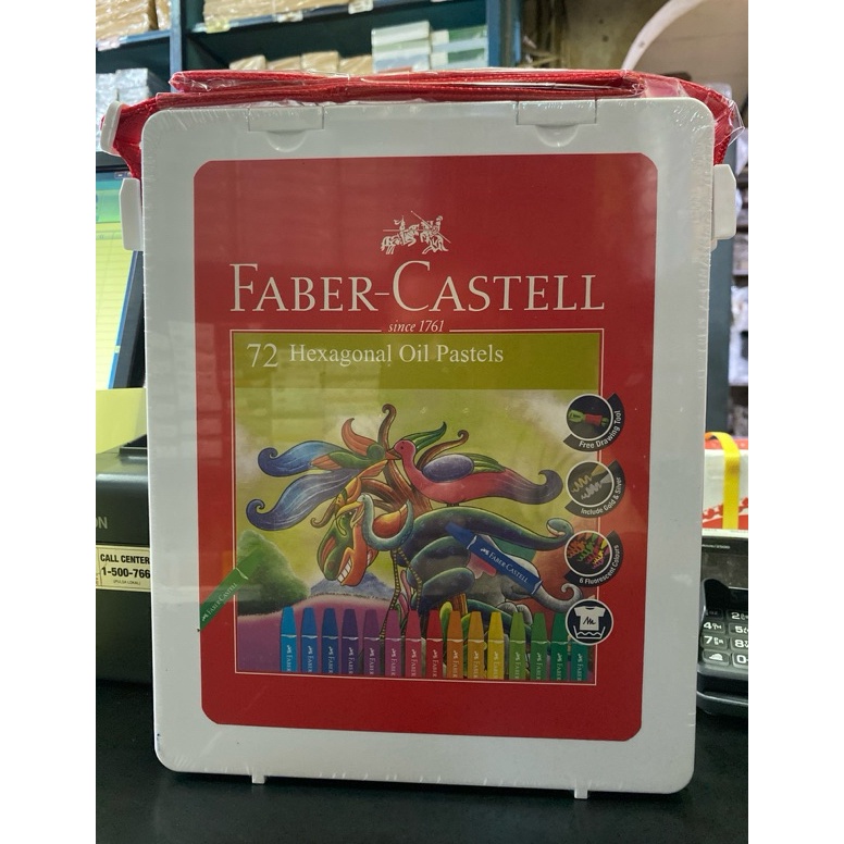 

Crayon Oil Pastel Faber Castell 72 Warna Set Original Free Bubble Dus KODE D8E9
