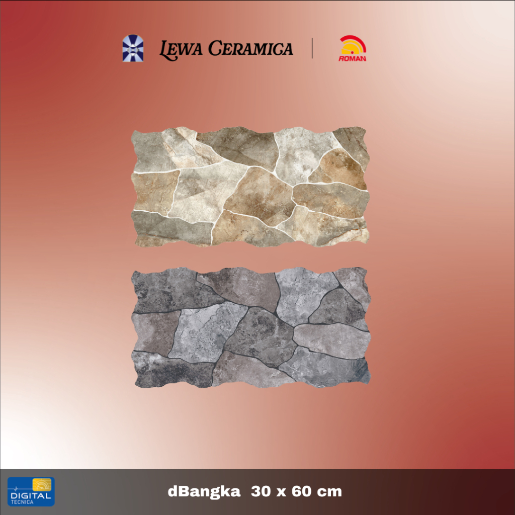 ROMAN DBANGKA BANGKA Keramik Interlock 30 x 60