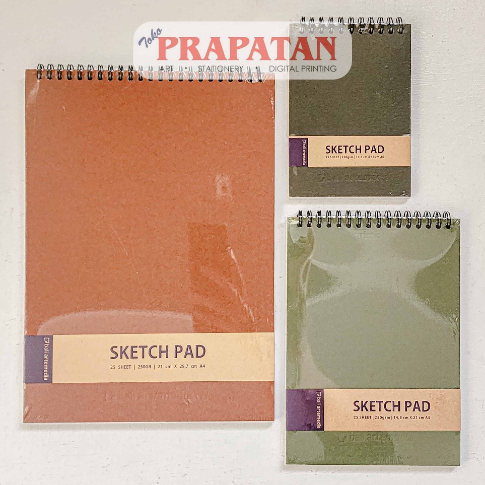 

BaliArtemedia Sketch Pad Binder Sketchbook Buku Gambar KODE E6D9