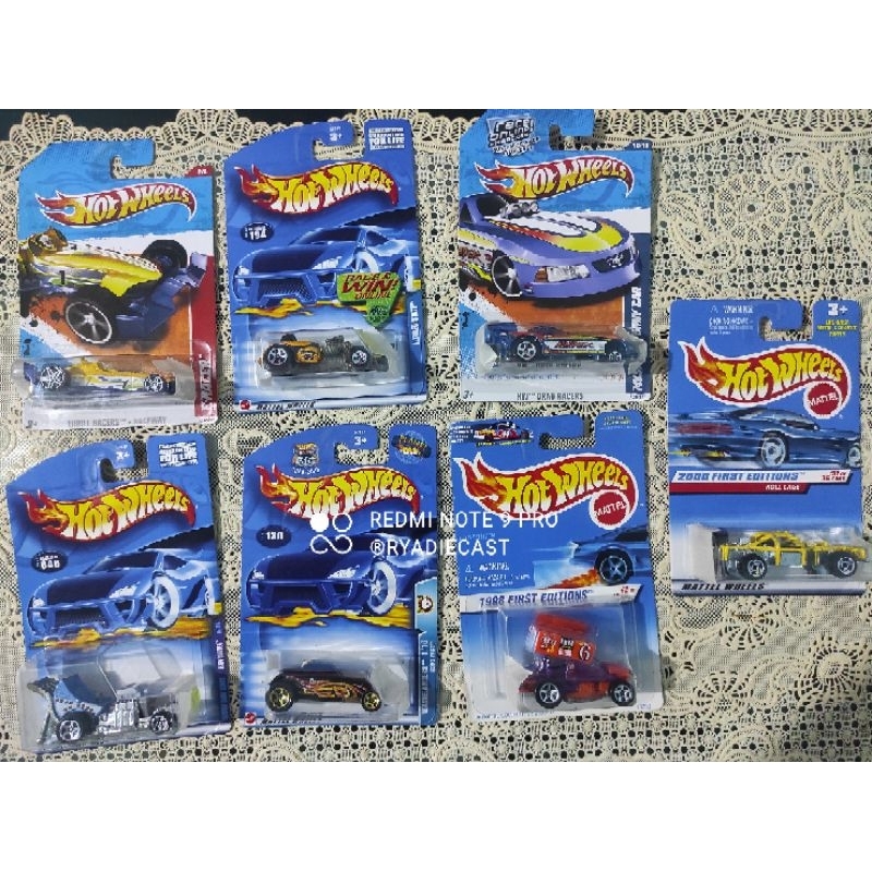 Hotwheels Blue Card Old Card Murah