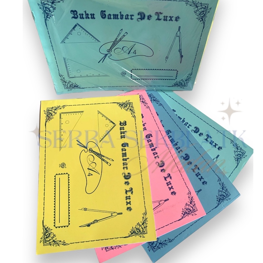 

BUKU GAMBAR DELUXE A4 MURAH 25 pcs KODE J5O5