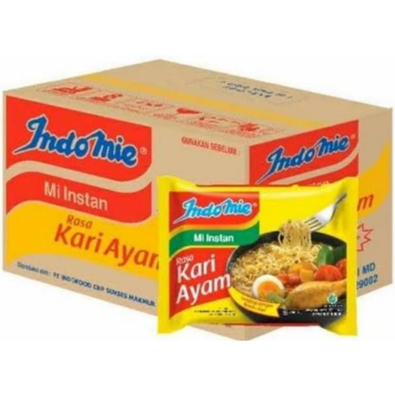 

Indomie kari ayam 1 dus (isi 40 pcs)