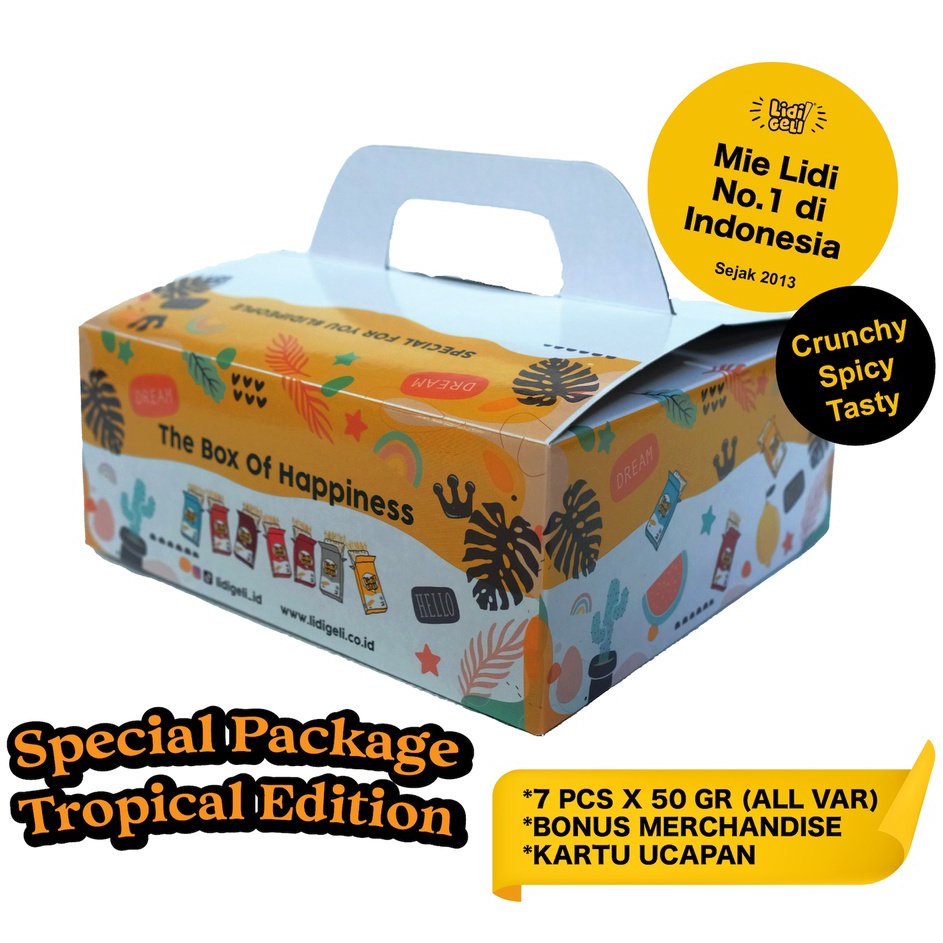 

Cepat ParcelHampers Lideli Edisi Tropical Bebas tulis ucapan untuk yang tersayang