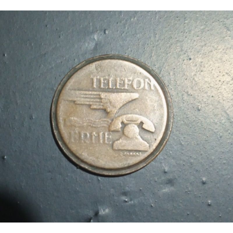 Token Telephone Hungaria Vintage