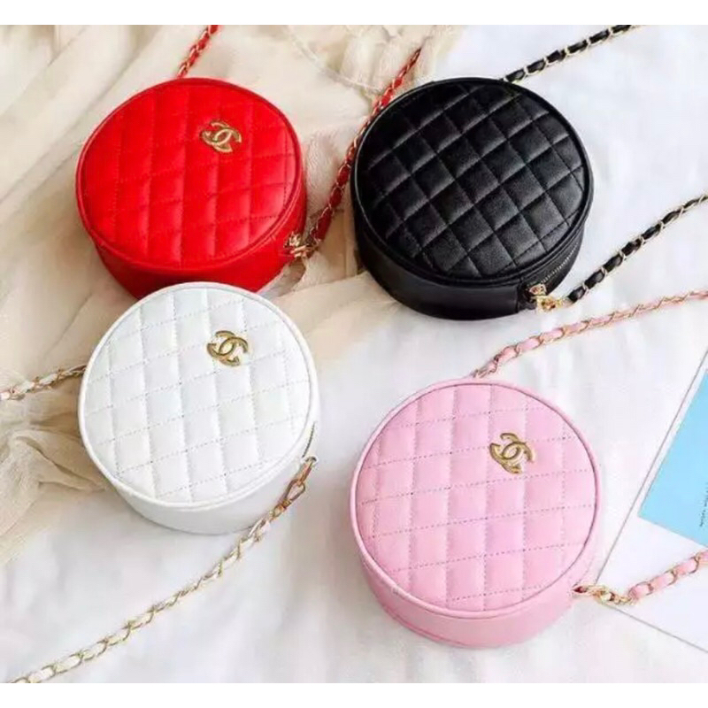 Tas Selempang Bulat-Tas Wanita Murah-Tas Wanita Kekinian