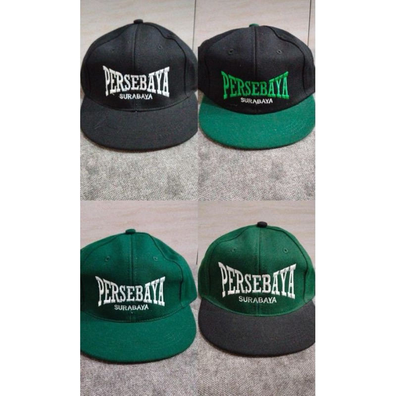 topi snapback persebaya bonek cilik logo bordir