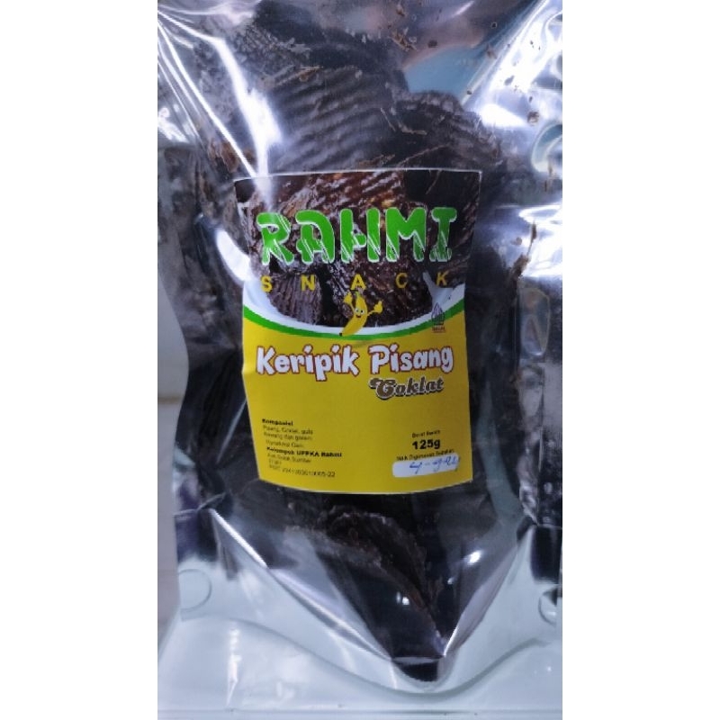 

kripik pisang coklat