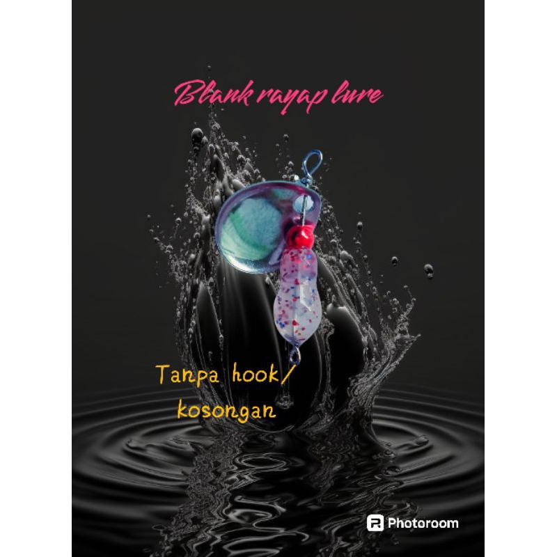 Blank umpan rayap lure micro fishing tanpa hook(kosong tanpa kail)u/ target ikan kecil seperti wader