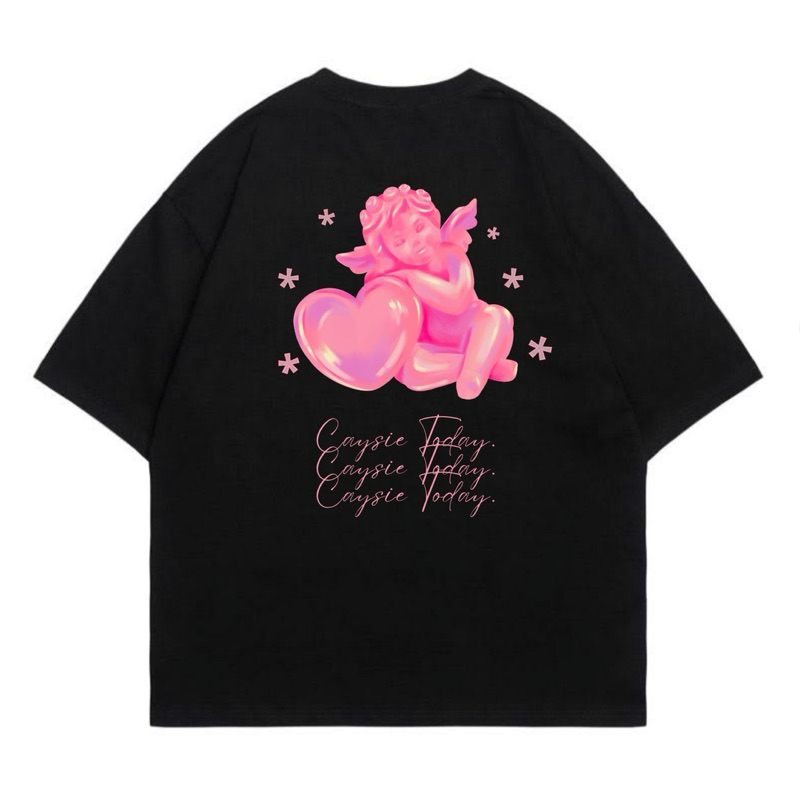 caysie - black tshirt babylove