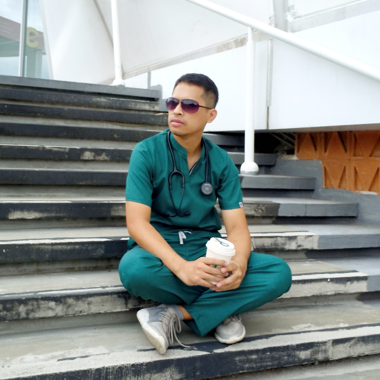 Baju jaga dokter/baju jaga perawat/baju jaga OK/baju jaga lengan pendek/green hunter