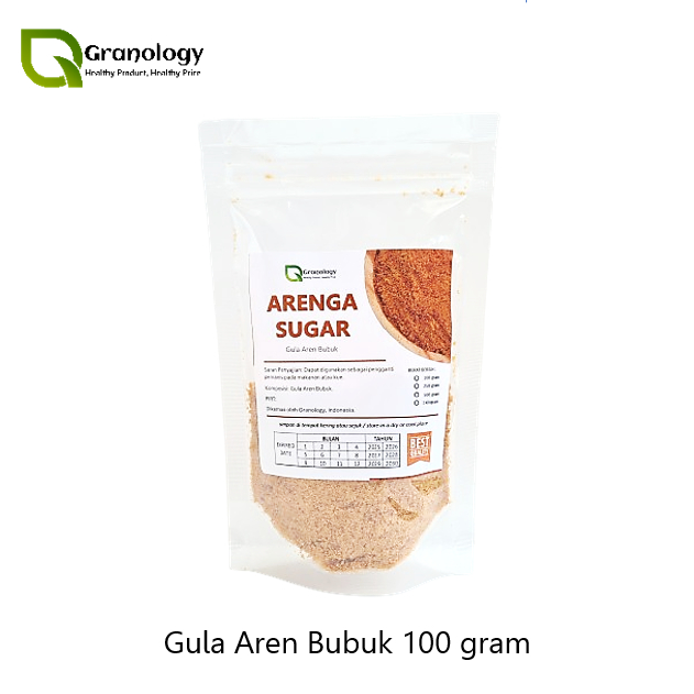 

Gula Aren Bubuk / Arenga Sugar (100 gram) by Granology