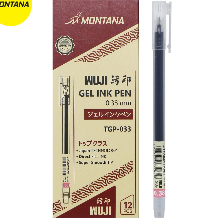

Terbatas Montana Gel Ink Pen Ballpoint Gel 38 mm TGP33