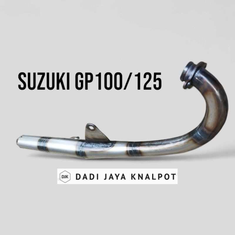 Termurah Knalpot standar racing Suzuki GP100/125 garing
