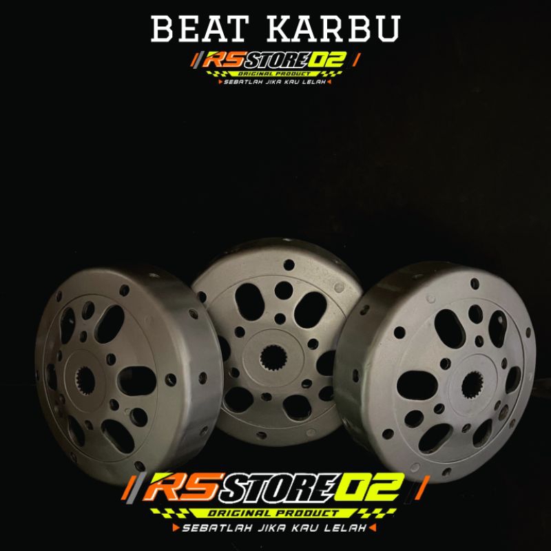 Mangkok Kampas Ganda CVT Honda Beat Karbu 2010 Original Custom Anti Gredeg / Meningkatkan Akselerasi