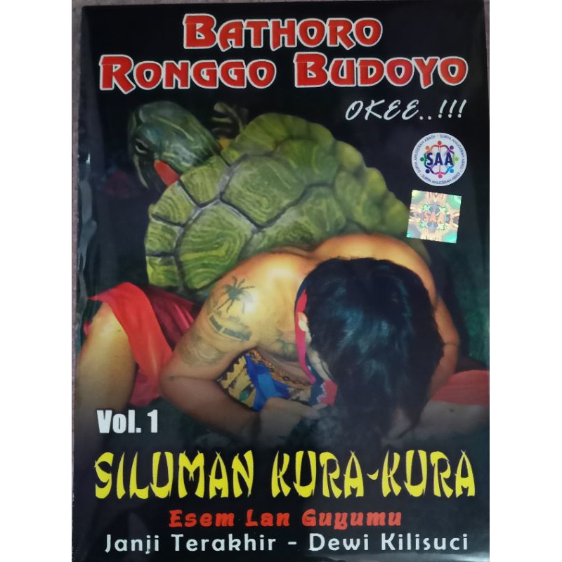 VCD original jaranan bathoro Ronggo Budoyo siluman kura²