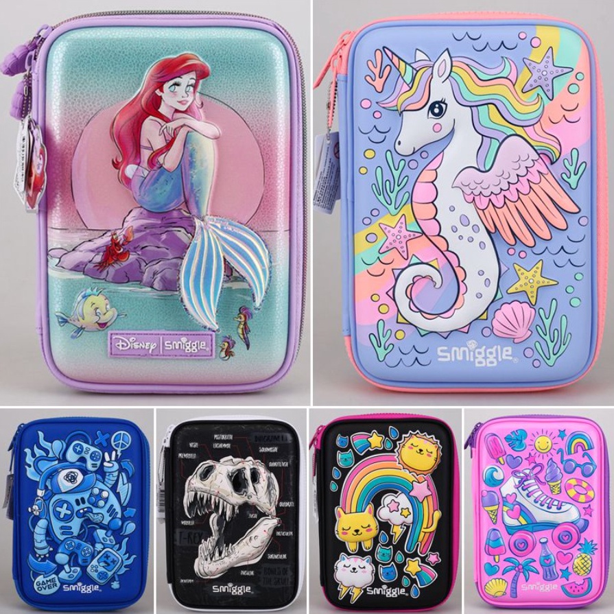 

KODE C8O Pencil Case SMIGGLE ORI 1 Hardcase Tempat Pensil Anak Smiggle ORIGINAL