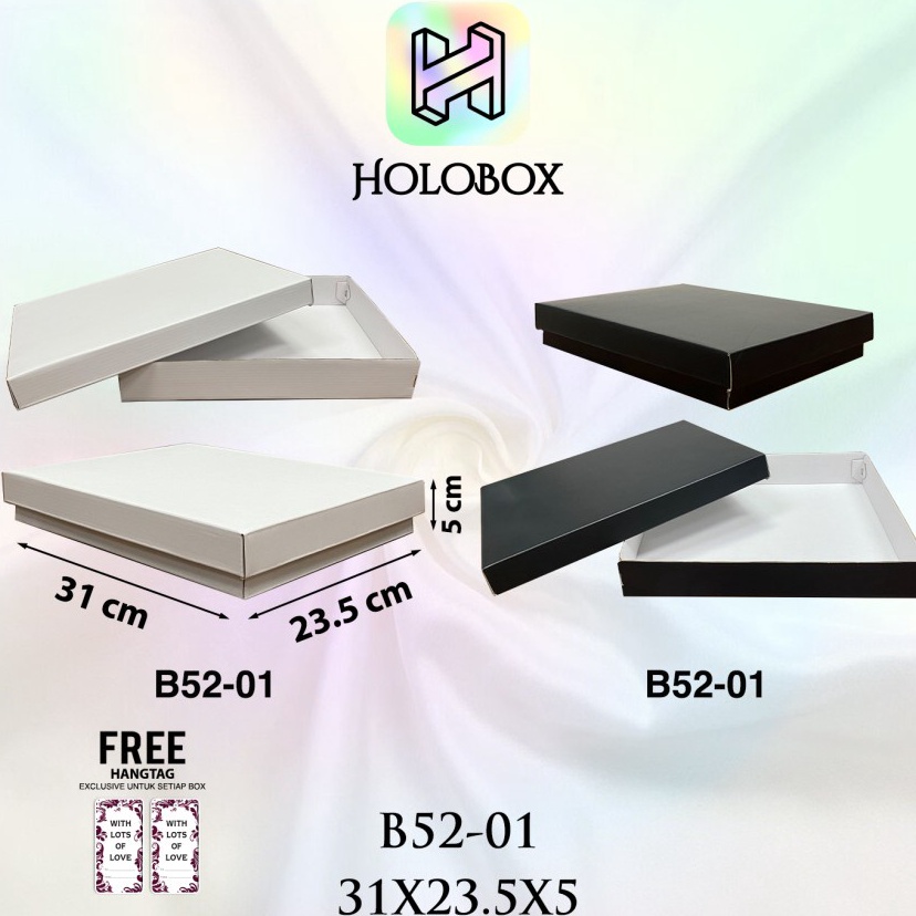 

FG2 Box Kado Polos Baju Hijab Gift Dus Hampers Packing B52