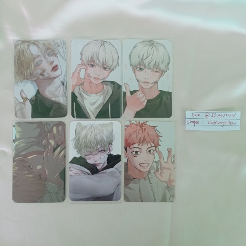 (take all only) photocard chifuyu  east_100 tokrev paid design toge inumaki sukuna popi25700 denji c