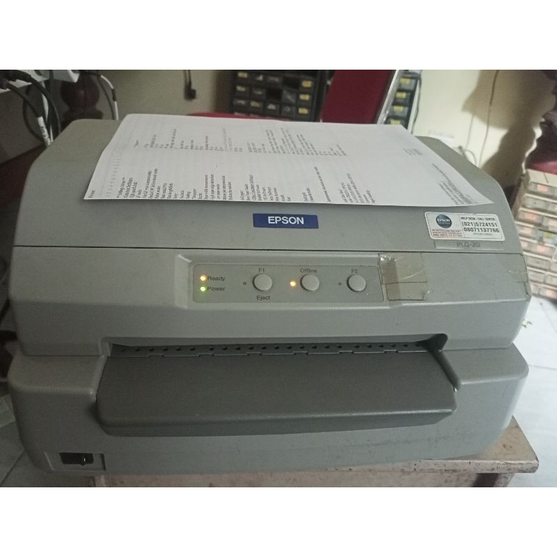 Printer Epson PLQ 20 Passbook second normal