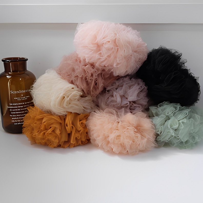 LUSINAN 12 PCS  BONUS 1 PCS Scrunchie Cepol Hijab Tile Tille JumboIkat Rambut Hijab c U5Y4