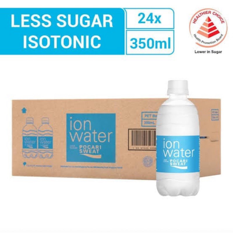 

Pocari Sweat Dus Ion Water 350ml x 24 pcs Less Sugar Calorie / Kalori
