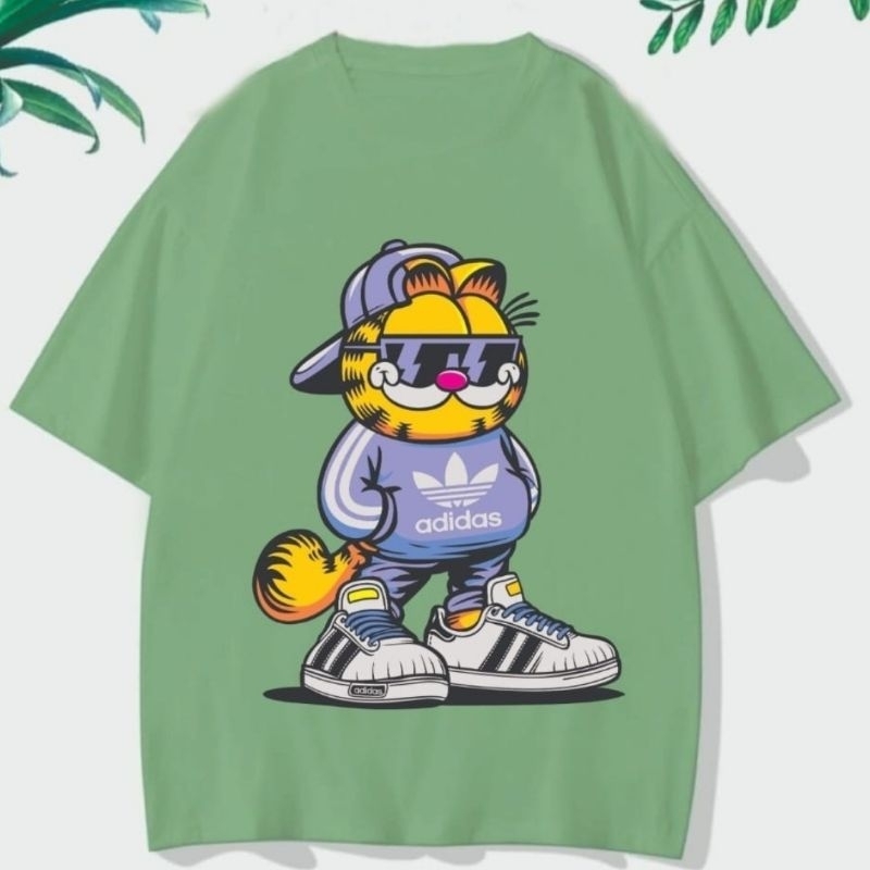 KAOSLAGI Kaos Karakter Wanita Kaos Garfield Kaos Garfield Wanita Kaos Lucu Wanita Kaos Garfield Dewa
