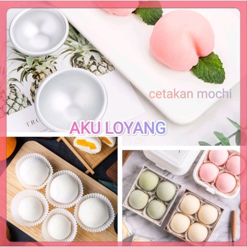 cetakan kue mochi / loyang kue mochi