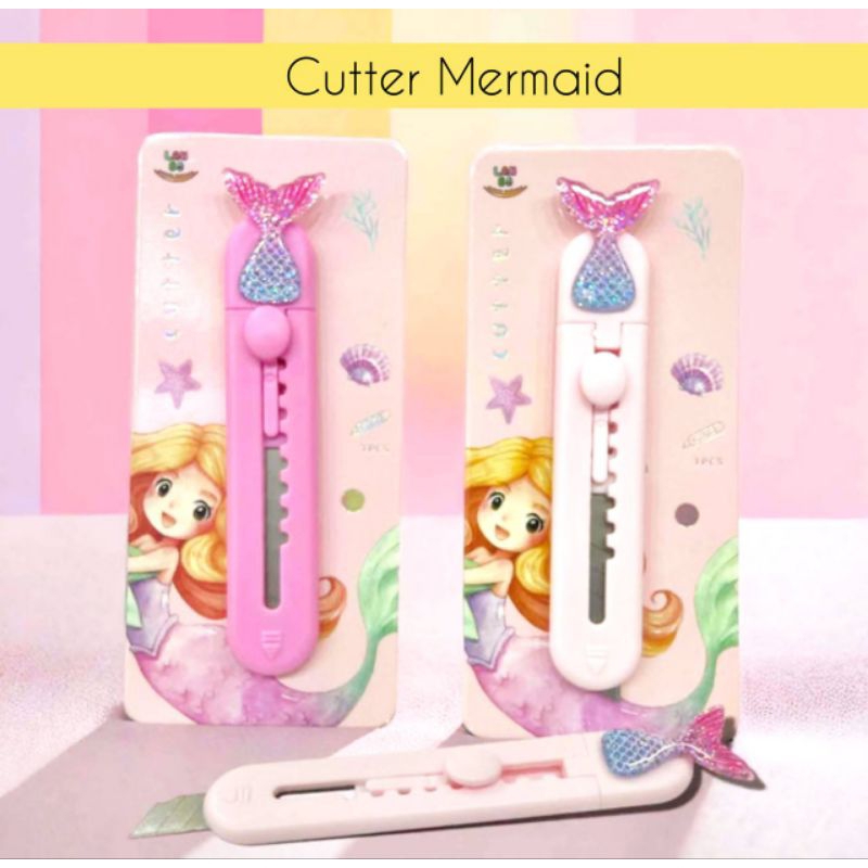

Cutter Pisau Pemotong Sanrio Mermaid --MC173