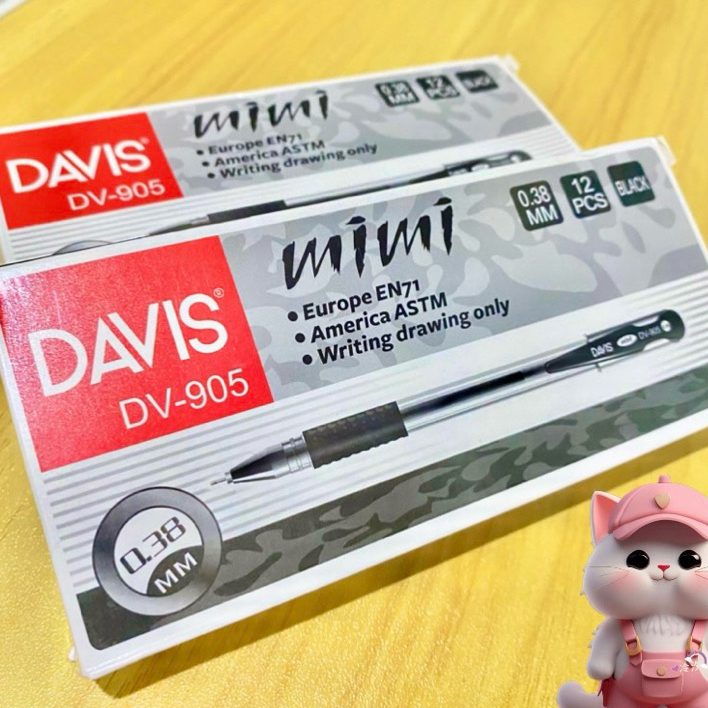 

DAVIS DV-905 GEL PEN/PULPEN GEL DAVIS 1PAK ISI 12PCS