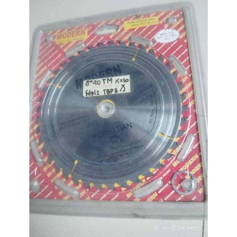 mata gergaji serkel piringan 8 inch modern 40t