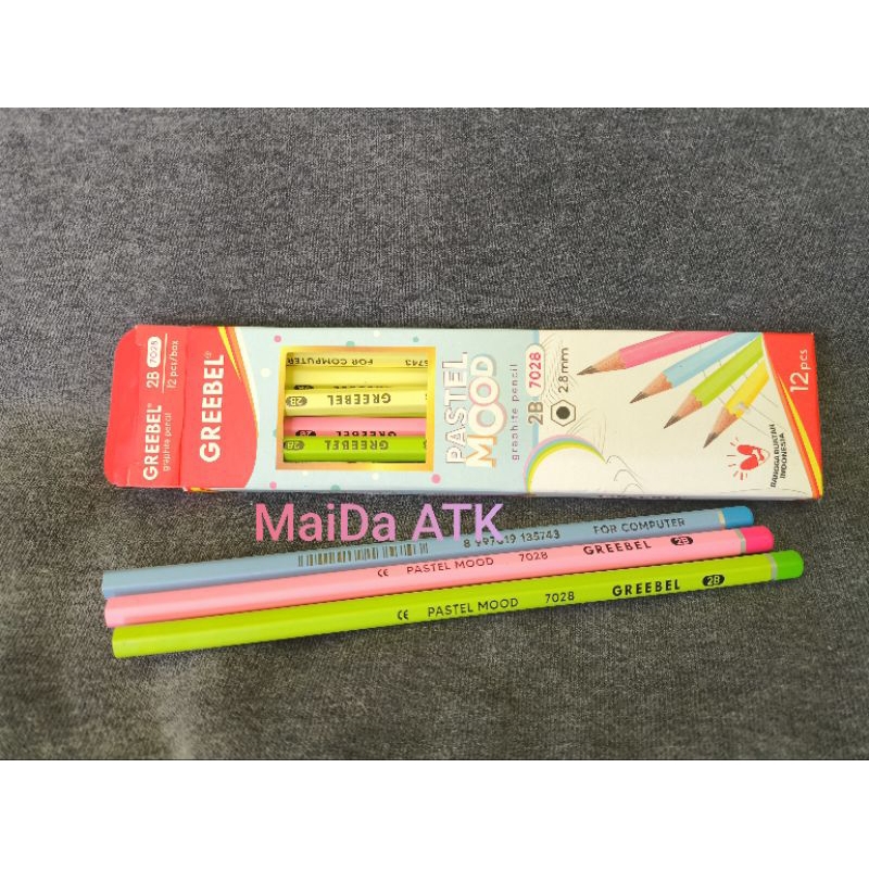 

Pensil 2B 1pcs GREEBEL