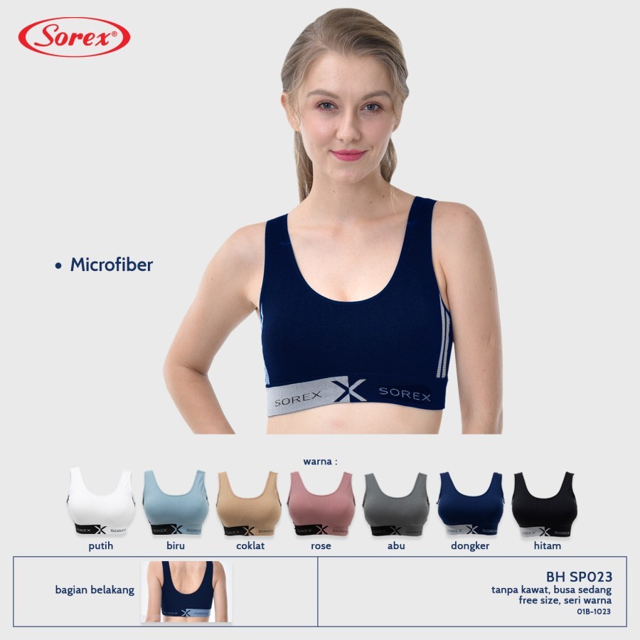 bh bra sport sorex sp 023 024 senam yoga
