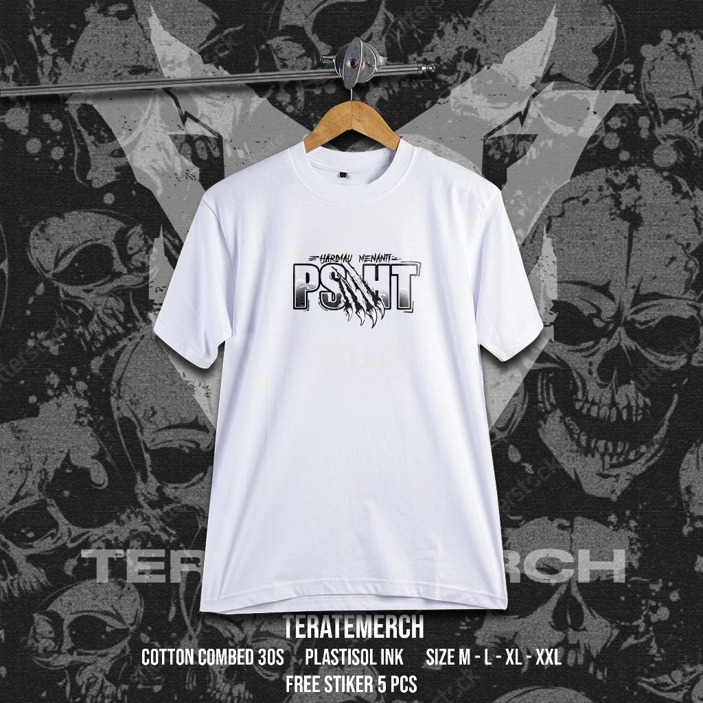 (COD) KAOS HARIMAU MENANTI KAOS PSHT HARIMAU MENANTI KAOS TERATE KAOS PSHT SIMPEL KAOS PSHT TERLARIS