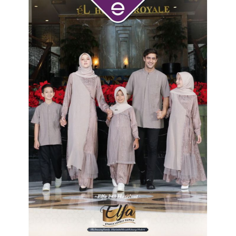 sarimbit keluarga gamis anak by ethica
