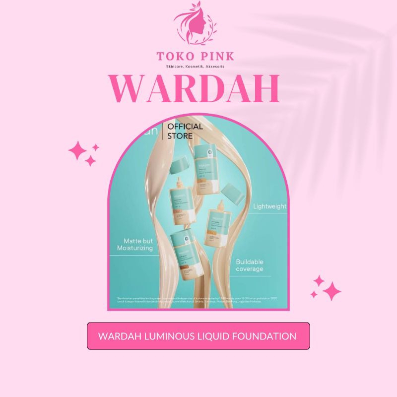 Wardah Luminous Liquid Foundation