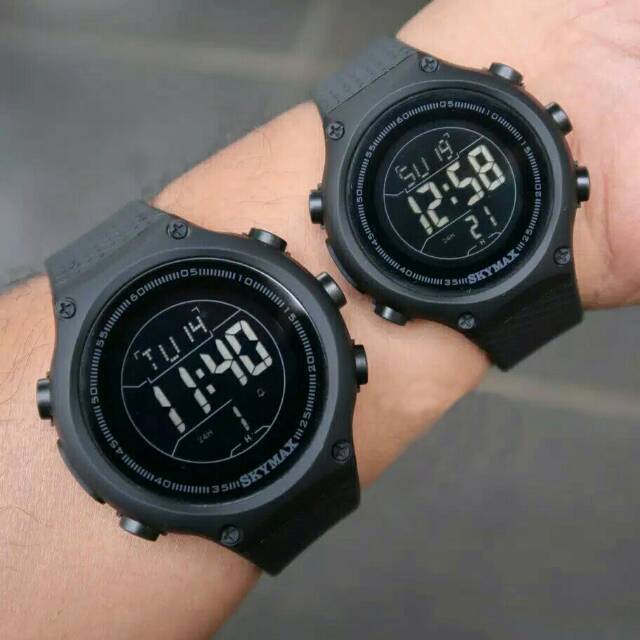 Jam Tangan Couple Analog Waterproof Kekinian Digital Best Seller Arloji Aesthetic Termurah Stylish T