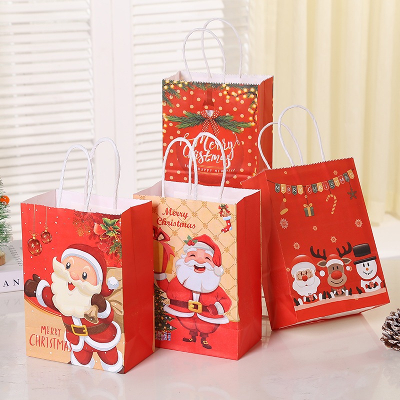 

[READY] Paperbag Christmas Edition Red (21 x 15 x 8 cm)