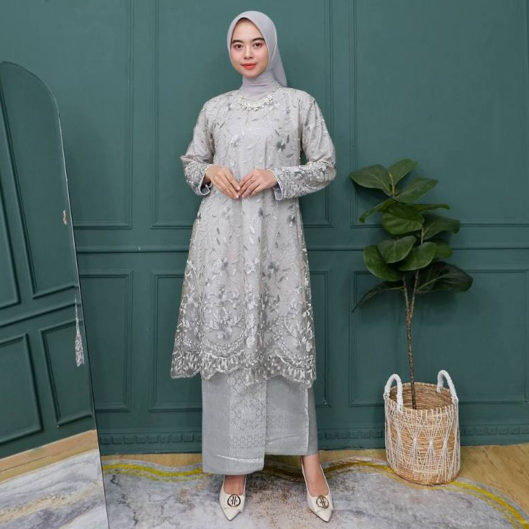Prilly Busana TUNIK ASYANTI VOL 2 TILE BORDIR MEWAH KEBAYA BRUKAT