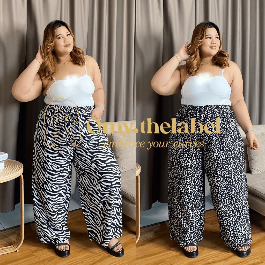 RB6 Elena Pants Kulot Rayon Jumbo/ Kulot Rayon Super Jumbo/ Celana Panjang Jumbo/ Celana Panjang Big