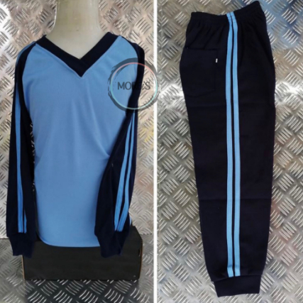 TERBARU Setelan Kaos Olahraga Anak SD/SMP/SMA Seragam Baju Olahraga Anak Sekolah Size 4L & 5L JUMBO.