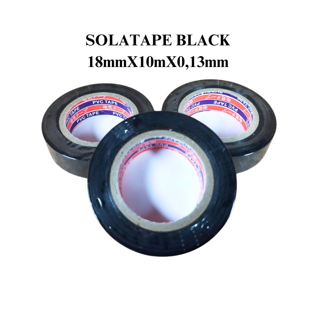 

SOLATAPE BLACK 18mmX10mX0,13mm